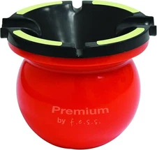 F.E.S.S Glow in the Dark Spill-Proof Ashtray – Portable for Cigarettes & Cigars