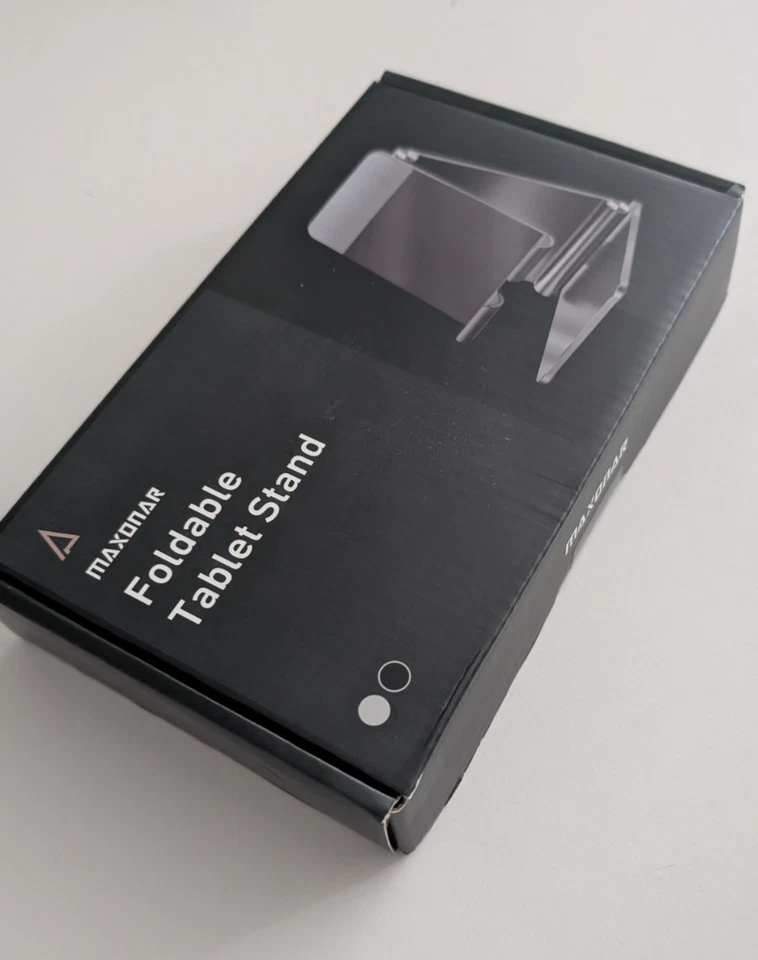 Maxonar foldable tablet stand, Tablethalterung Tisch
