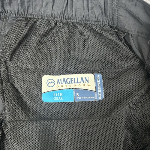 Pantaloncini cargo Magellan outdoor idrorepellenti Fish Gear con cintura neri taglia small - Foto 2 di 10