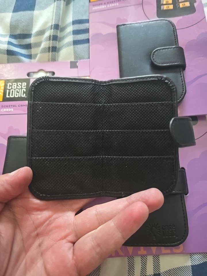 Lot Of 4 - Case Logic DMC2 Black Memory Card Holders - Hold Up To 24 Cards  - Image 2 of 4