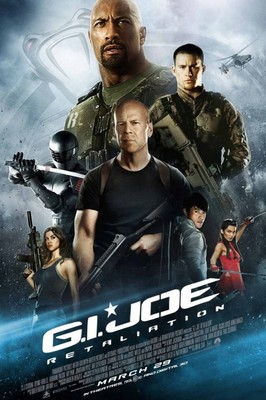 G.I. Joe Retaliation - original DS movie poster D/S 27x40 Revised Final