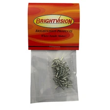 60 Brightvision FLAT HEAD Rivets For 1/64th Die-Cast Resto & Custom Projects