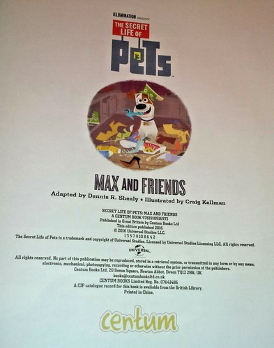 Pair SECRET LIFE OF PETS BOOKS Story STICKER ACTIVITY Max Friends Me MEGA DELUXE - Picture 4 of 35