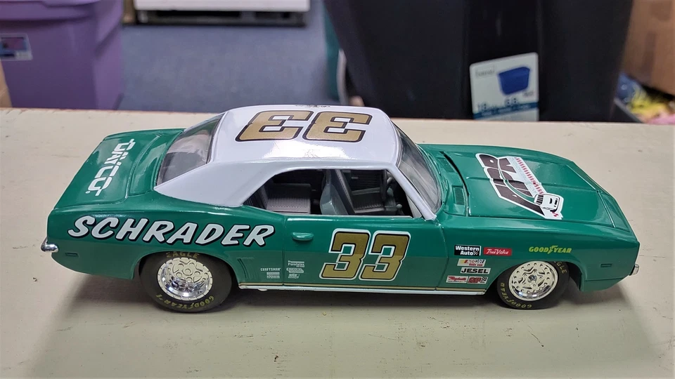 Camaro #33 Schrader 1998 Racing Champions edición Hot Rod #72 1969 edición limitada Foto 3 de 4