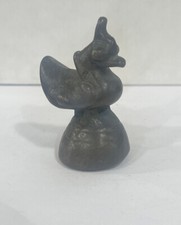 Vintage Asia Opium Weight Bird Duck Rooster Bronze China Antique  10.6 OZ