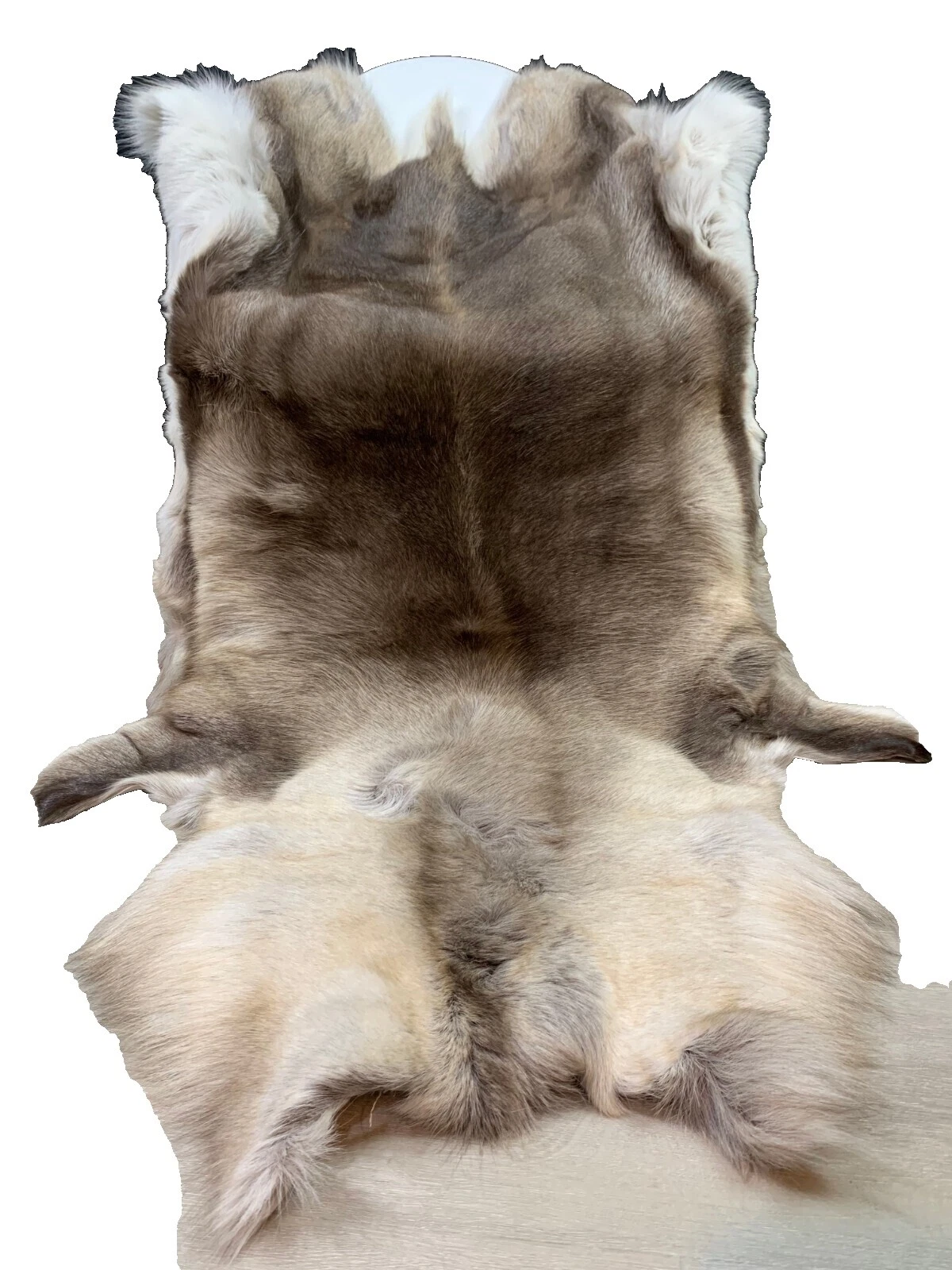 Piel de Reno Salón alfombras de piel de oveja de piel, cuero y