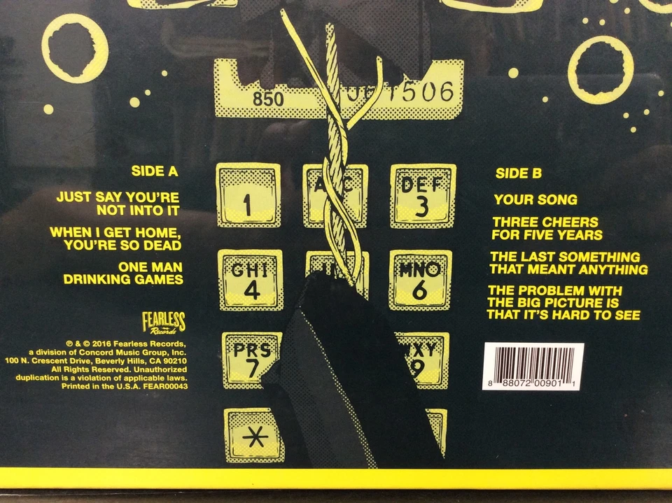 Mayday Parade Tales Told By Dead Friends 10" Ltd Ed Colour Vinyl FEAR00043 00’s - Image 4 of 4