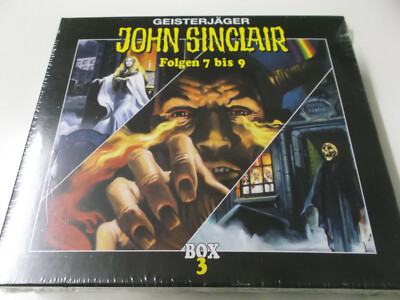 66927 - GEISTERJÄGER JOHN SINCLAIR BOX 3 - LÜBBE AUDIO HÖRBUCH 3CD SET - NEU!