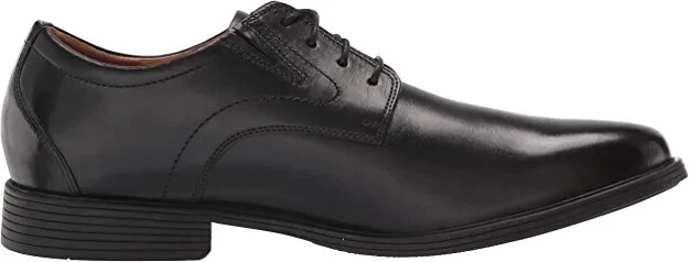 Clarks Men's Whiddon Plain Black Leather 26152918