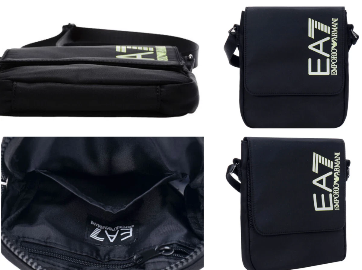 EA7 Crossbody Bag in Black for Men | Lyst