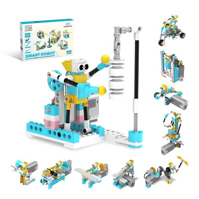 Smart Robot,72-in-1 STEM Educational Toy, Electronic Building Robot Toy, Robo...