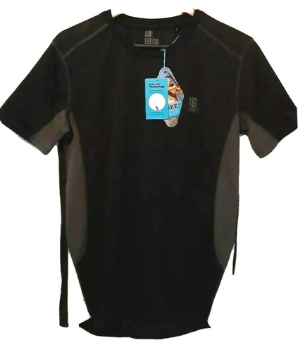 GUY LEECH FITNESS BLACK T-SHIRT SIZE S 