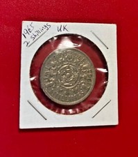 1965 TWO SHILLINGS UK COIN - NICE WORLD COIN !!!