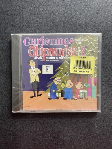 Weihnachten mit den Chipmunks Musik CD Lot Band 2 Santa Dave Alvin Simon Theodore - Bild 5 von 6
