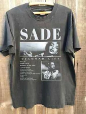 Vintage 90s Sade Adu Shirt, Sade Music Album Shirt, Sade Graphic Tee HA8443
