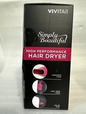 Vivitar Simply Beautiful Pro Salon Hair Dryer Ionic Ceramic Tourmaline NEW