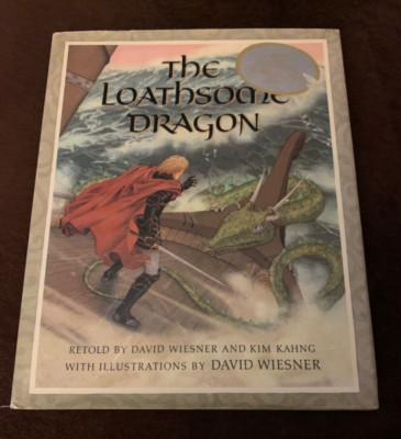Vintage Children's Book The Loathsome Dragon Signed