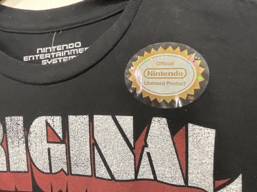 Nintendo Original Gamer Licensed Black T-Shirt Size S - Picture 3 of 6
