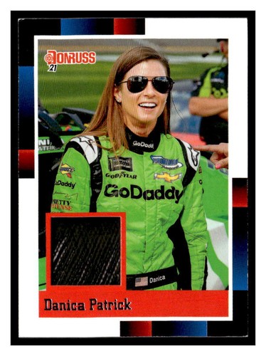 Danica Patrick #88R-DP 2021 Panini Donruss Nascar Retro 1988 Relics card