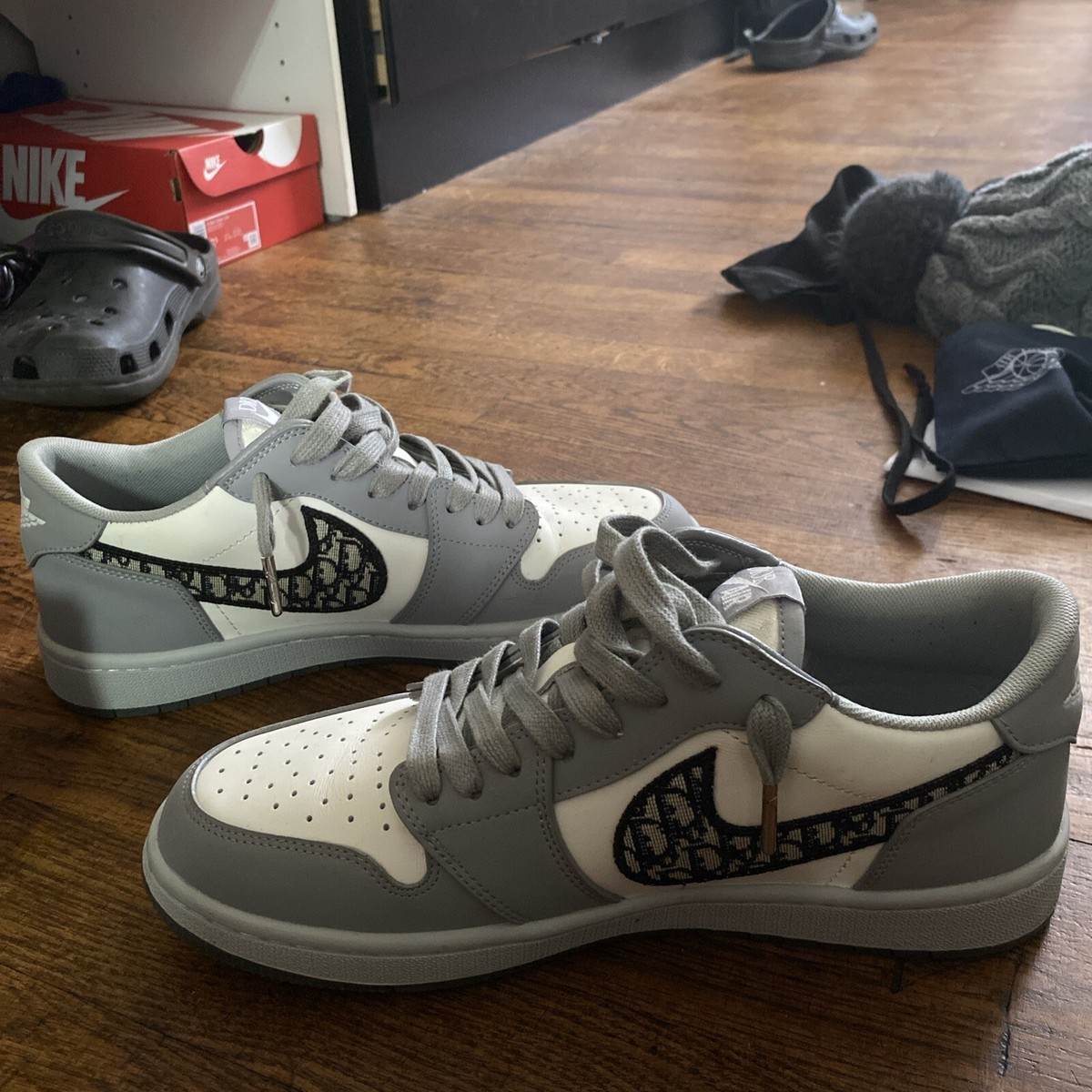 Size Dior x Air Jordan Low Gray
