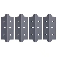 Muscle Rack 4pck Steel Post Coupling Outer in Black 4" H X 1.375 " W X 1.375 " D