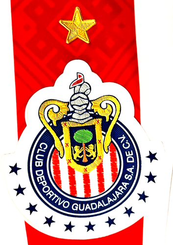 Puma Chivas Tecate, Pepsi, Liga MX 2017-18 rot weiß Heim Fußball Trikot Herren XL - Bild 8 von 12