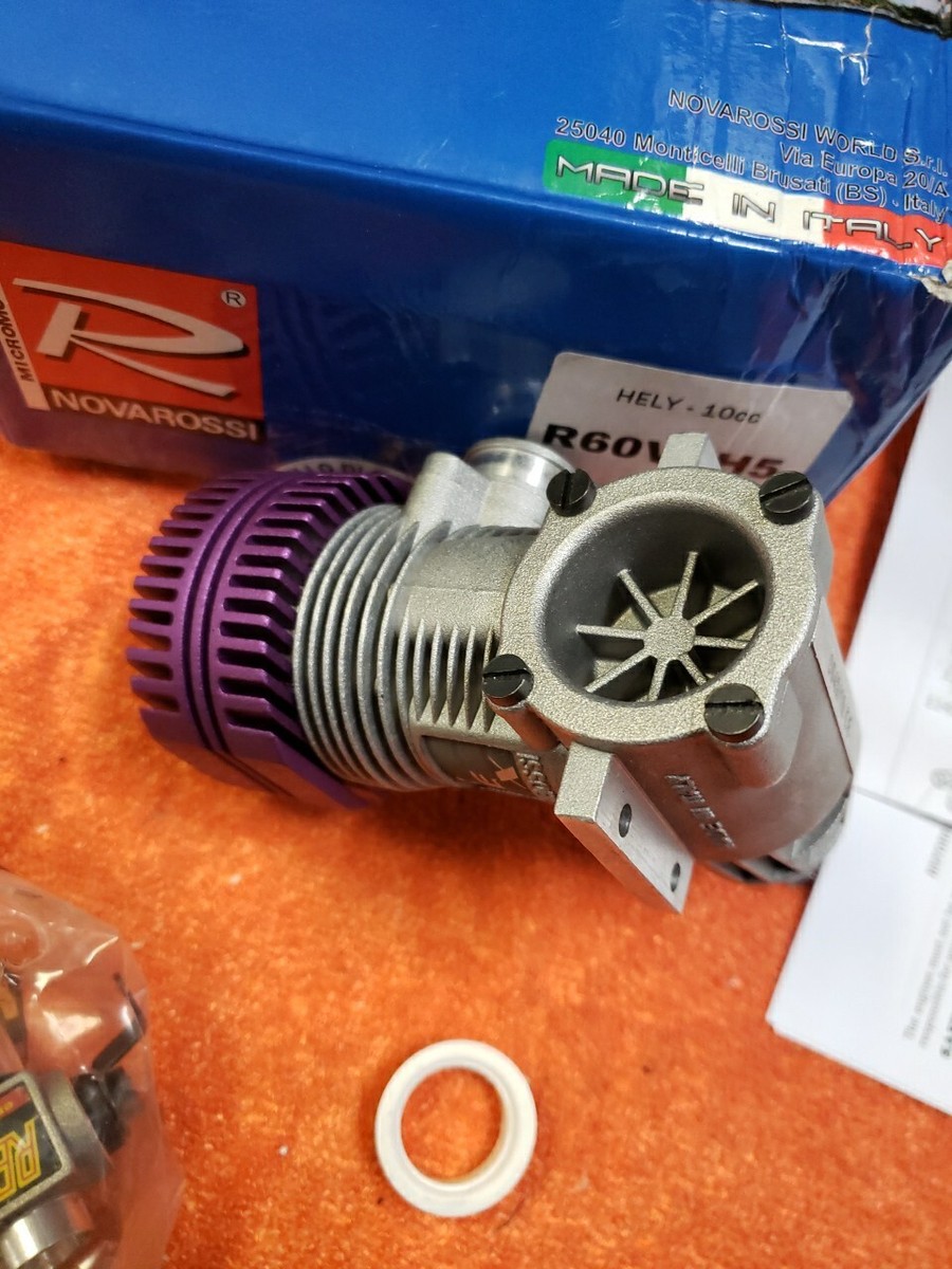 Novarossi Engine - Rossi R60V2H5 Hely - 10cc Motor - R 60 - NIB | eBay