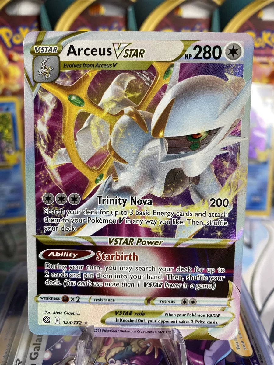 The Cards Of Pokémon TCG: Brilliant Stars Part 19: Arceus V & VSTAR