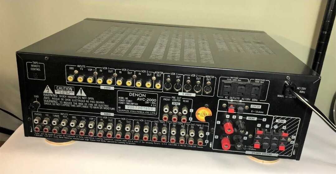 Denon AVC-2000 Precision Component Integrated AV Surround