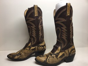 handmade snakeskin boots