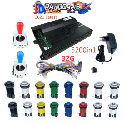 Arcade Console kit  Pandora saga box kit 5200 in 1 5pin Joystick American Button