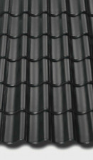 Dachziegel Dachpfannen Tondachziegel  1.Sorte Schwarz - 30Jahre Garantie-Beding-