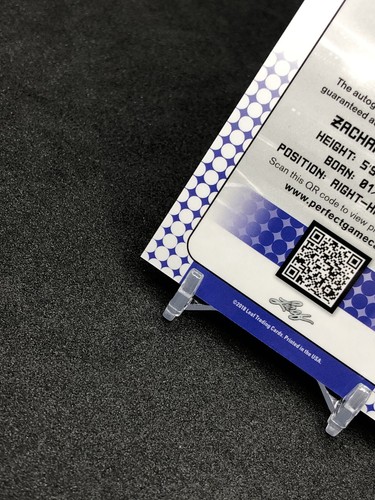 1/1 2018 Leaf NIKE PERFECT GAME Zachary Martinez AUTO 1 of 1 GREEN REFRACTOR RC! - Picture 11 of 12
