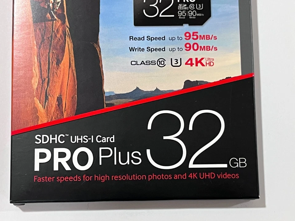 New Samsung 32GB PRO+ UHS-I SDHC U3 Memory Card (Class 10) MB-SD32D/AM - Image 2 of 4