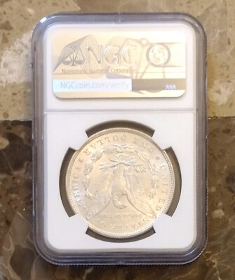 1887 NGC MS64 Morgan Silver Dollar (Top - 100!) $1 VAM - 12A DDO