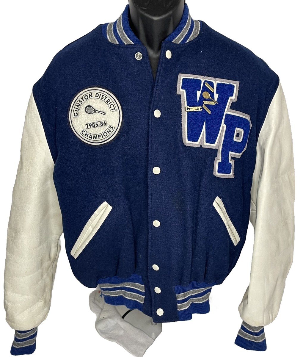 1986 WEST POTOMAC HIGH SCHOOL TENNIS VARSITY LETTER JACKET LARGE