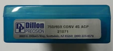 Dillon Precision 750/650 Conversion Kit in SEALED BOX, for 45 ACP;  21071