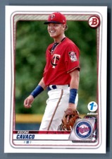 2020 Bowman Draft 1st Edition KEONI CAVACO BASE #BD-22 Minnesota Twins