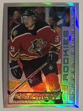 Radek Dvorak 1995-96 Topps Finest Rookies Silver Uncommon RC Refractor #125