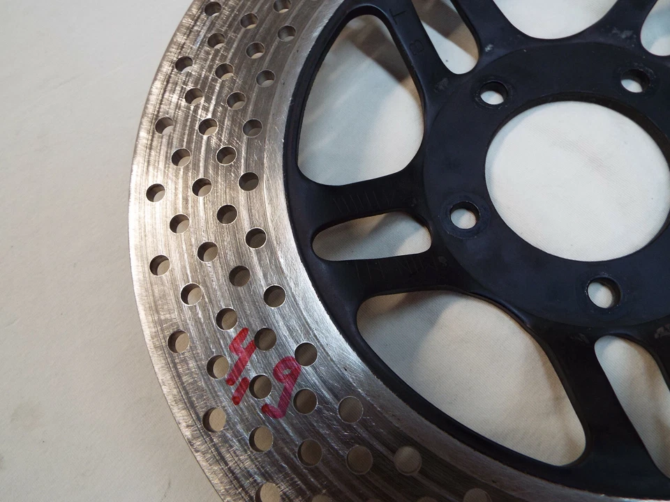 Discos de freno perforados Honda CB750KZ CB900C CBX1000 CB1 CB750F CB900F 276mm discos Foto 3 de 4