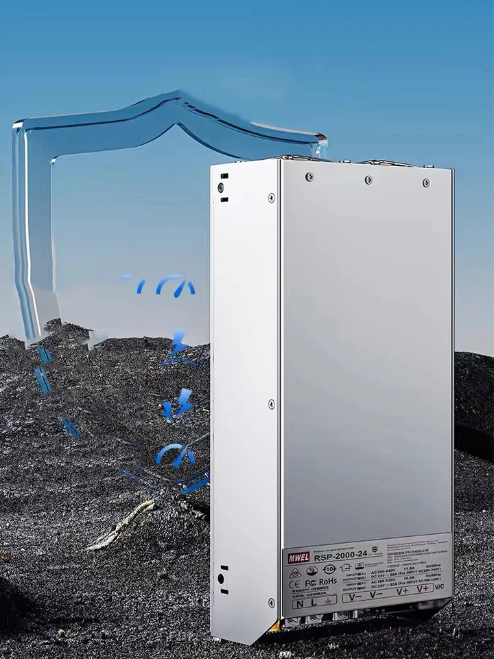 1pcs Mean Well RSP-2000-48 AC/DC Output Regulated Switching Power Supply - Image 3 of 4