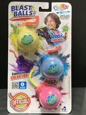 Official Lanard Chalkie Blast Balls 3 Balls 200 Throws Outdoor Play/Art Activity