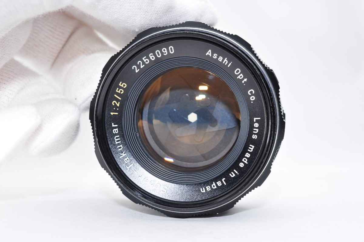 PENTAX Super Takumar 55mm f/2 Standard Lens From JAPAN [Near Mint