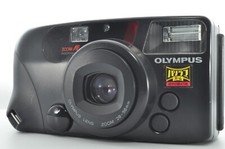 Ex 5 Olympus IZM 220 Panorama Zoom Black 28-56mm Point Shoot Film Camera Japan