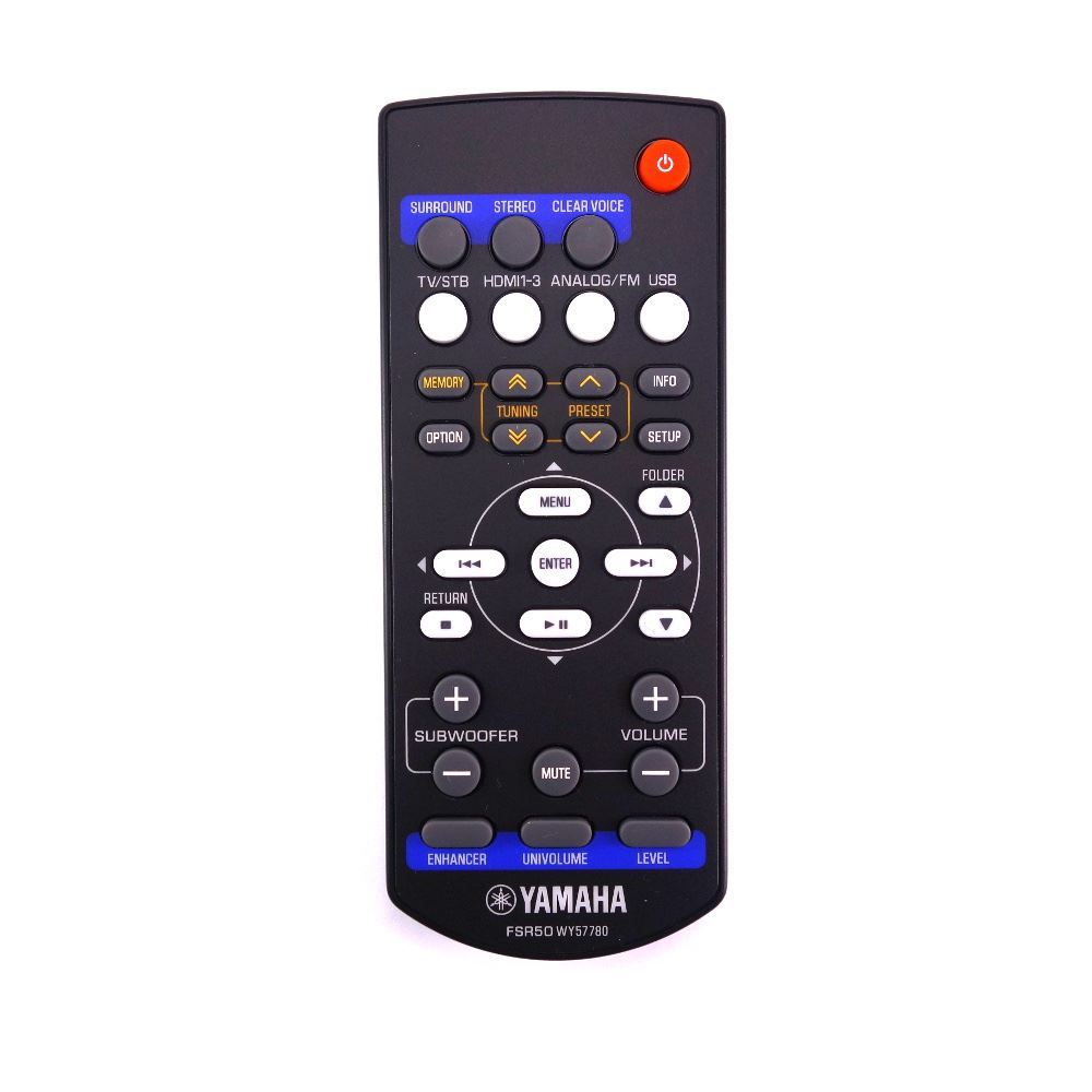 Genuine Yamaha YHT-S401 / YHTS401 Receiver Remote Control