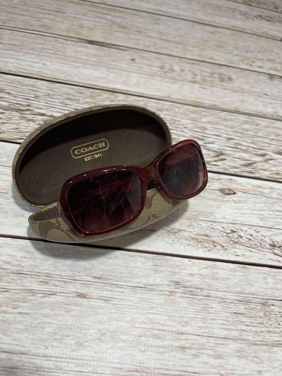 Women's Coach HC 8016 L008 Ciara 5032/8H Burgundy Sunglasses Women's Coach HC 8016 L008 Ciara 5032/8H Burgundy Sunglasses