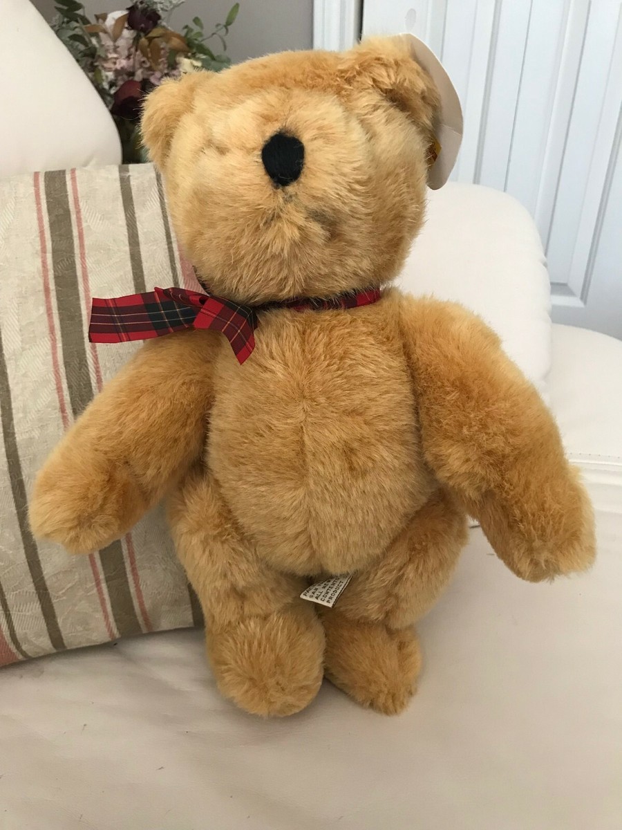 VTG Kidsberry Golden Plush Bear Jointed Pacific Import