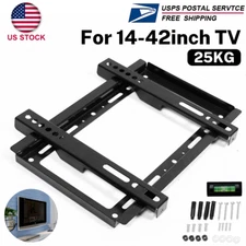 TV WALL MOUNT Fixed Full Motion BRACKET VESA（14-42“) 55lbs Loading Capacity