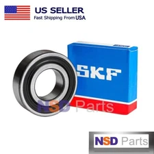 6200-2RS SKF Brand Rubber Seal Ball Bearing 10x30x9 6200 2RS 6200RS