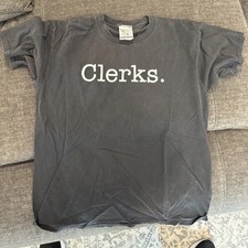 Clerks T Shirt View Askew Size L Jay and Silent Kevin Smith Dogma Mallrats Mewes